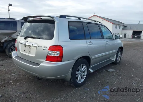 2006 Toyota Highlander Hybrid Limited V6 z USA, uszkodzony, nr VIN JTEEW21A160011438